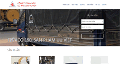 Desktop Screenshot of cokhilongxuyen.com